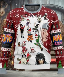 Christmas Naruto Characters Naruto Ugly Christmas Sweater