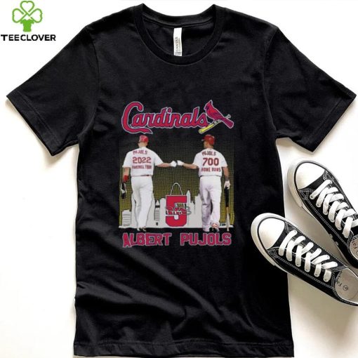 St Louis Cardinals Albert Pujols 2022 Farewell Tour Albert Pujols New Design T Shirt2