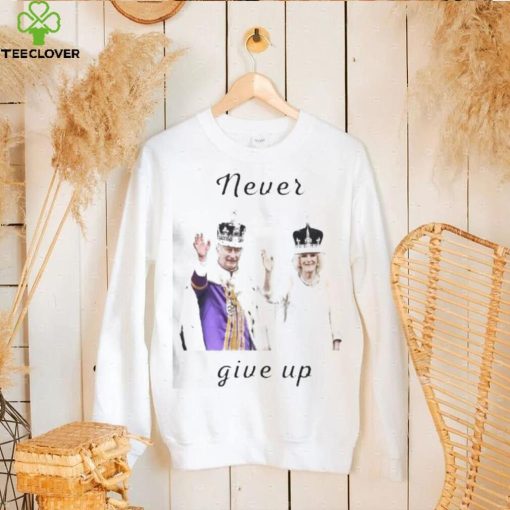 King Charles III and Camilla never give up shirt