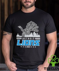 Detroit Lions Logo Players Name 2023 Skyline Shirt