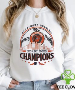 Baltimore Orioles 2023 AL East Division Champions Skyline Shirt