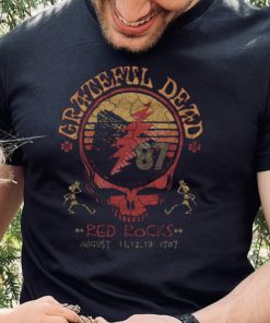 Red Rocks 87 Grateful Dead Halloween T Shirt 1 Red Rocks 87 Grateful Dead Halloween T Shirt