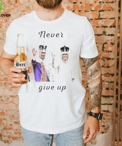 King Charles III and Camilla never give up shirt