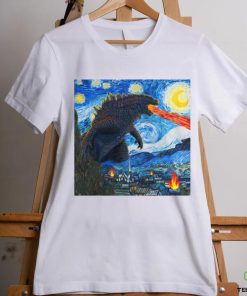 Starry night godzilla 2023 t shirt