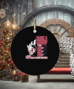 back 3 more 2023 bama vs auburn iron bowl ornament Circle