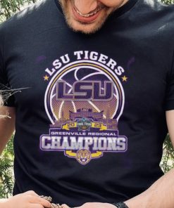 LSU Tigers Final Tour 2023 Greenville Regional Champions T Shirt