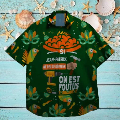 beer shamrock lucky leprechaun st patrick day hawaiian shirt