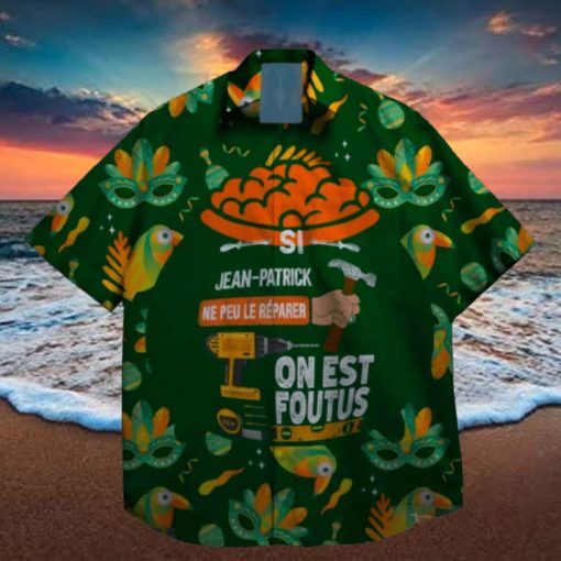 beer shamrock lucky leprechaun st patrick day hawaiian shirt