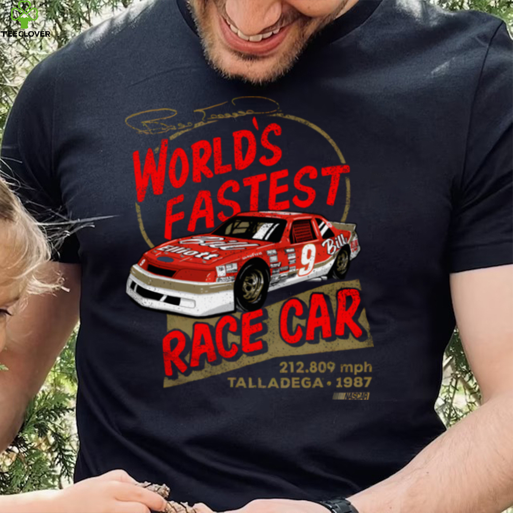 bill Elliott worlds fastest race car shirt