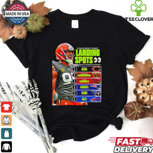 Myles Garrett’s Best Landing Spots NFL shirt