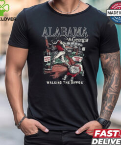 Alabama vs Georgia Gameday 2024 Walking The Dawgs T Shirt