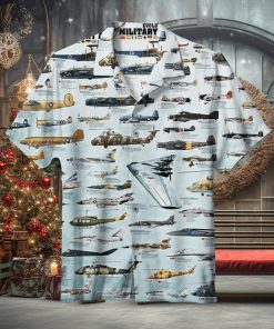 Military Aircraft Evolution Unisex Hawaiian Shirt