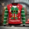 Blatz Beer Logo Snowflakes Knitted Ugly Xmas Sweater