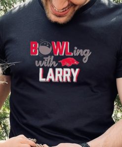 bowling with Larry Arkansas Razorbacks shirt