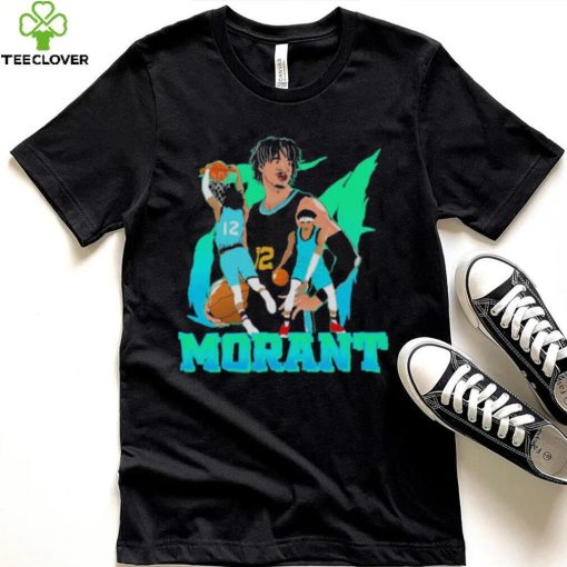 Temetrius Jamel Ja Morant Retro Fanart Shirt