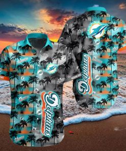Tropical Coconut NFL Miami Dolphins Hawaiian Shirt
