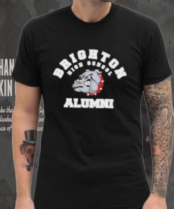 brighton high school alumni bulldogs shirt Long Sleeve Tee