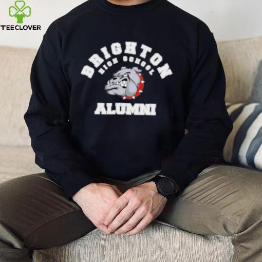 brighton high school alumni bulldogs shirt Long Sleeve Tee