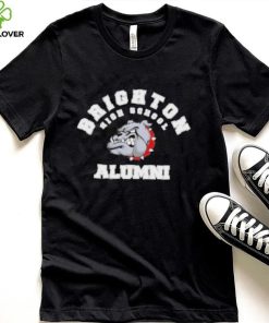 brighton high school alumni bulldogs shirt Long Sleeve Tee