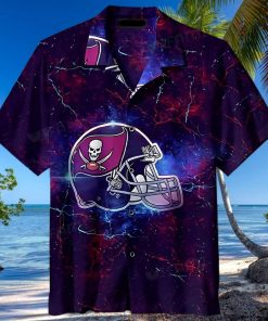 buccaneers hawaiian shirt galaxy football helmet tampa bay buccaneers gift