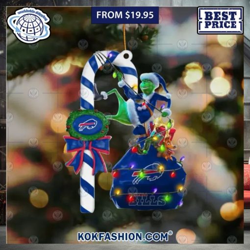 buffalo bills grinch candy cane christmas ornament 1 843