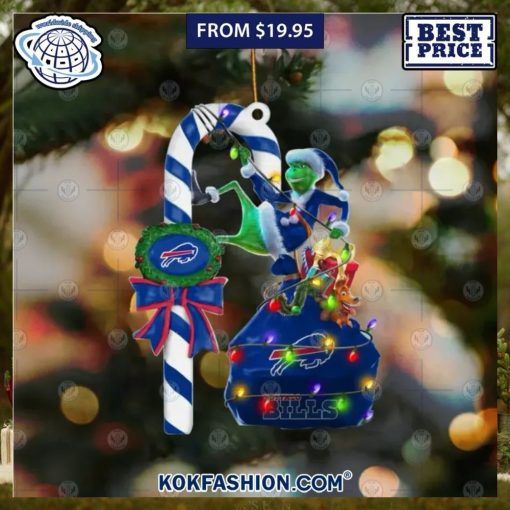 buffalo bills grinch candy cane christmas ornament 1 843