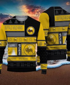 buffalo wild wings Ugly Christmas Sweater 2023 Brands Logo Gift For Men And Women