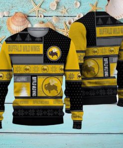 buffalo wild wings Ugly Christmas Sweater 2023 Brands Logo Gift For Men And Women