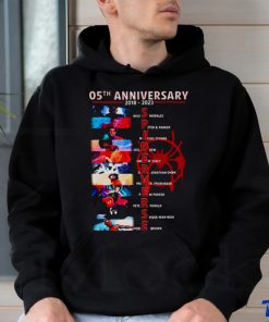 05th Anniversary 2018 – 2023 Spider Verse T Shirt