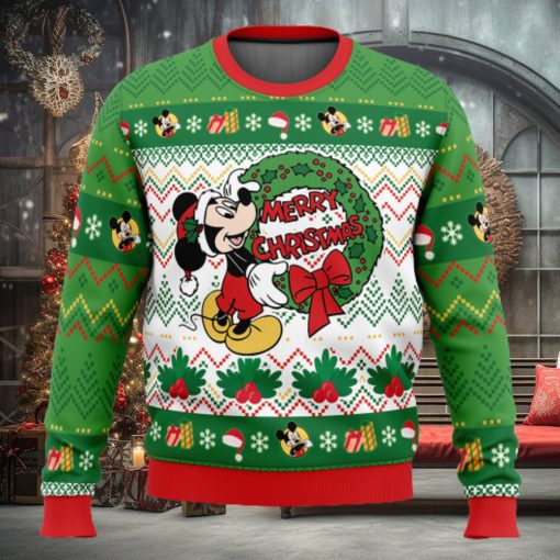 Merry Christmas Mickey Mouse Disney Ugly Christmas Sweater