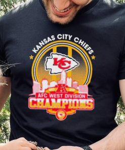 2022 AFC West Division Champions Kansas City Chiefs Skyline Shirt
