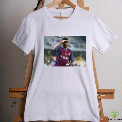 Kounde Wearing Dembele Shirt