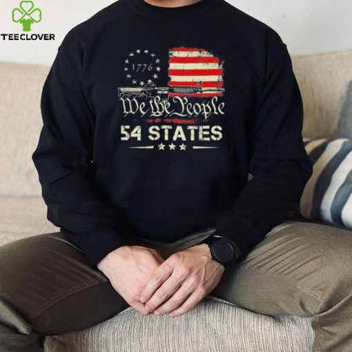 We The People 54 States American Flag Shirt