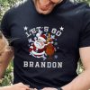 Let’s Go Brandon Santa Reindeer Christmas Holiday Biden Shirt