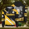 Pittsburgh Steelers 3D Puff Print Hoodie Cool Graphic Gift