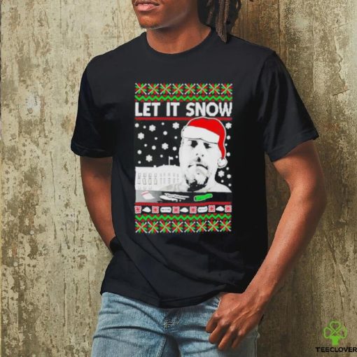 Hunter Let It Snow Biden Ugly Christmas Shirt