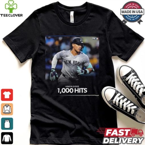 Design Aaron Judge 1000 Hits hoodie, sweater, longsleeve, shirt v-neck, t-shirt