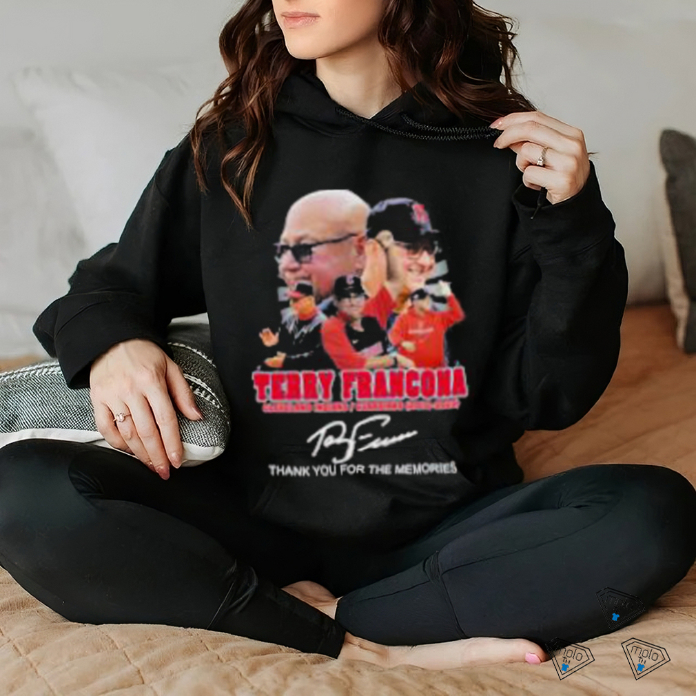 Terry Francona Cleveland Indians Guardians 2013 – 2023 Thank You For The  Memories Shirt - ShirtsOwl Office