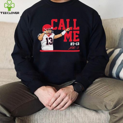 call me stetson bennett 27 13 tennessee 2022 signature hoodie, sweater, longsleeve, shirt v-neck, t-shirt Shirt