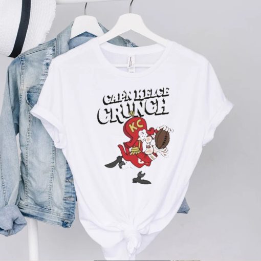 capn kelce crunch kansas city chiefs cereal t shirt t shirt