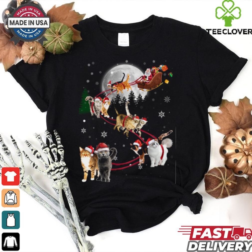 cat 4 santa claus and sky Shirt Recovered cat 4 santa claus and sky Shirt Recovered