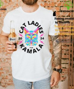 cat ladies for kamala 2024 shirt