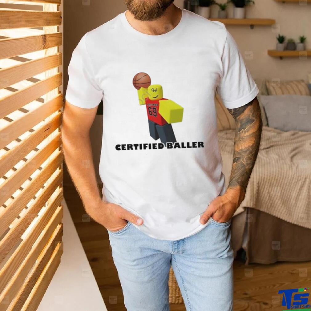 Certified Baller Roblox T-shirt 