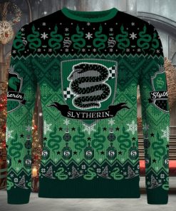 Slytherin 'Round The Christmas Tree Ugly Christmas Sweater