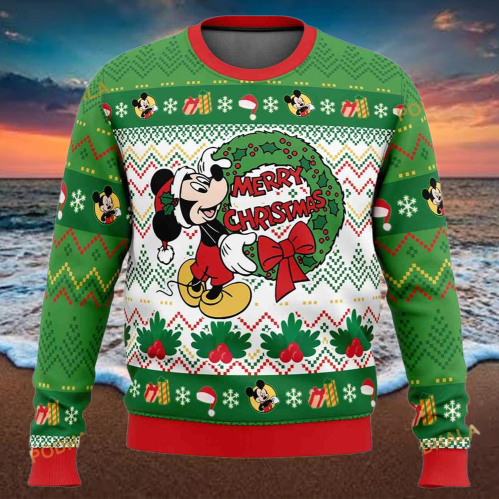 Mickey Merry Christmas Ugly Sweater, Funny Womens Christmas Sweater Idea Mickey Merry Christmas Ugly Sweater, Funny Womens Christmas Sweater Idea