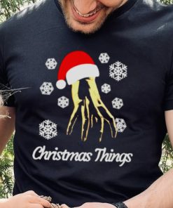 christmas Things with Santa hat shirt