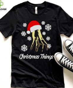 christmas Things with Santa hat shirt