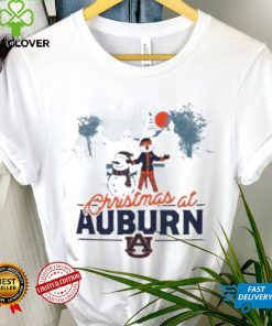 christmas at Auburn Aubie Claus and snowman hoodie, sweater, longsleeve, shirt v-neck, t-shirt