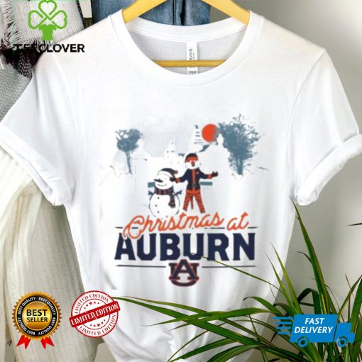 christmas at Auburn Aubie Claus and snowman hoodie, sweater, longsleeve, shirt v-neck, t-shirt