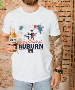 christmas at Auburn Aubie Claus and snowman hoodie, sweater, longsleeve, shirt v-neck, t-shirt